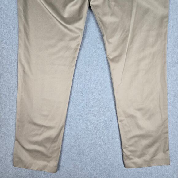 Bonobos 35x32 Beige Wednesday Slim Chino Flat Front Dress Pants - Picture 8 of 16